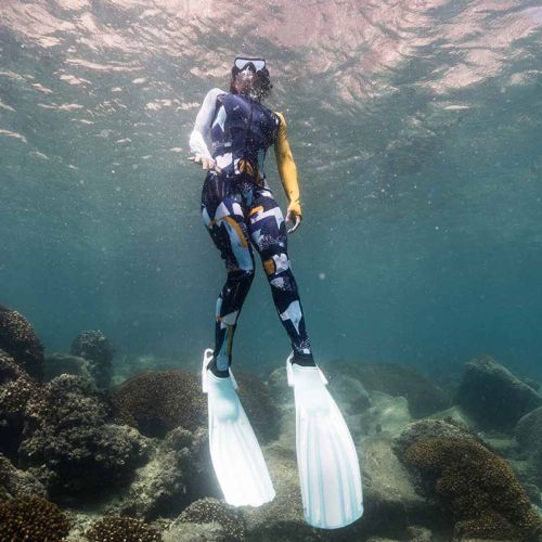 Fourth Element Women's Fin Hydrosuit Midnight Pattern ()